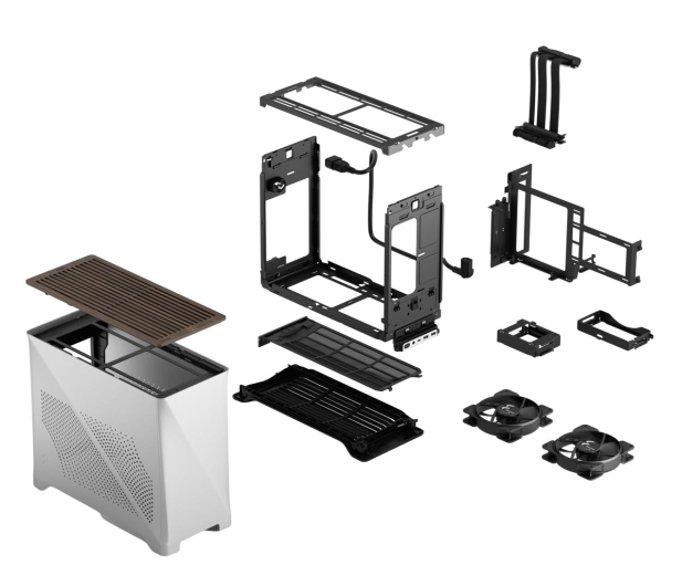 FRACTAL DESIGN Obudowa Era 2 Silver FD-C-ERA2N-01 - 1295777 - zdjęcie 7